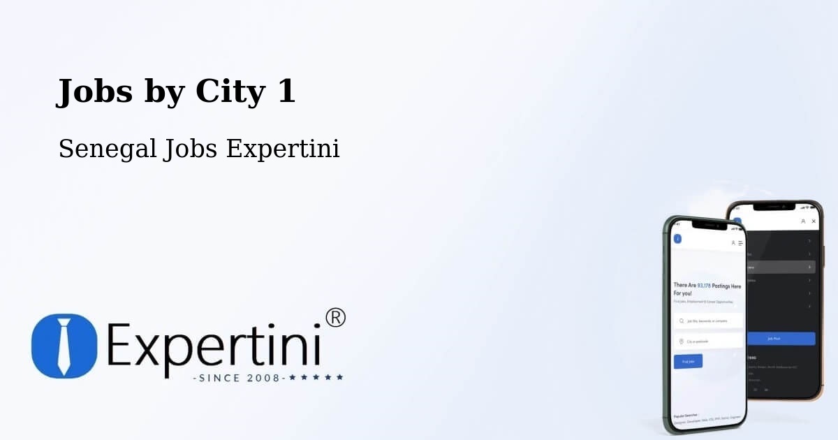 City Jobs in Senegal - Expertini